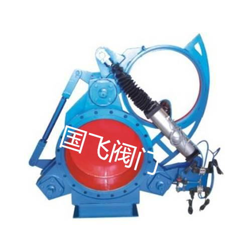 氣動盲板閥